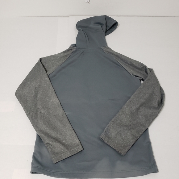 Jordan Brand Nike Hoodie Jacket Boy's xl silver and gray - Picture 4 of 8